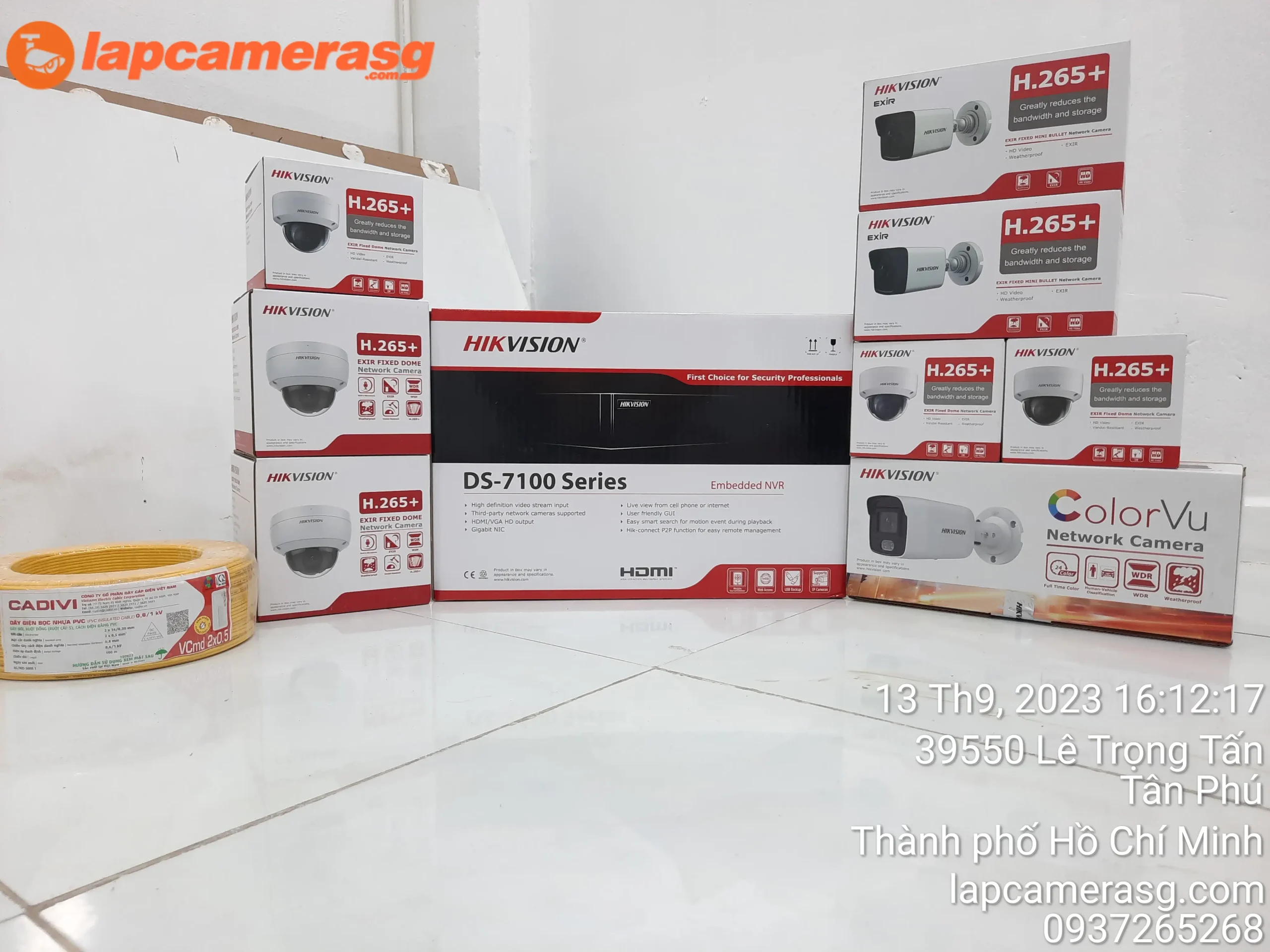 Bộ camera an ninh Tân Phú