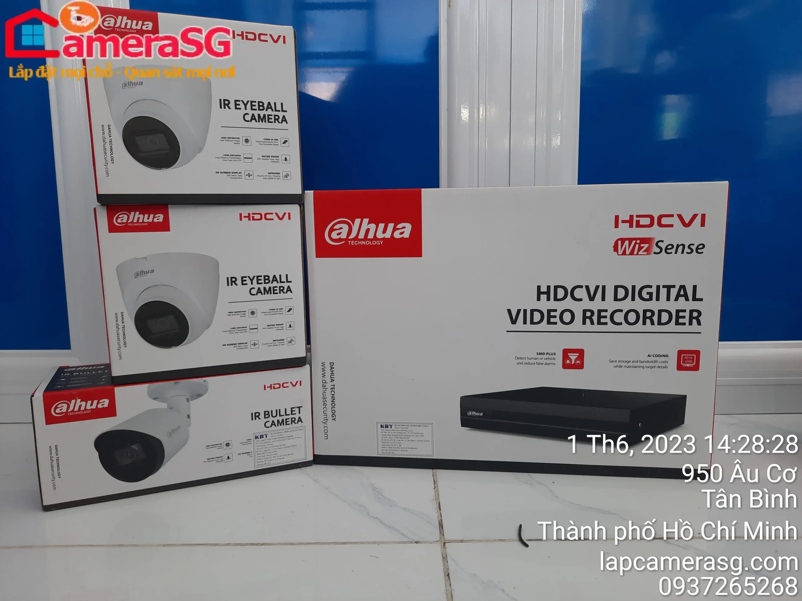 Bộ camera giám sát Tân Bình