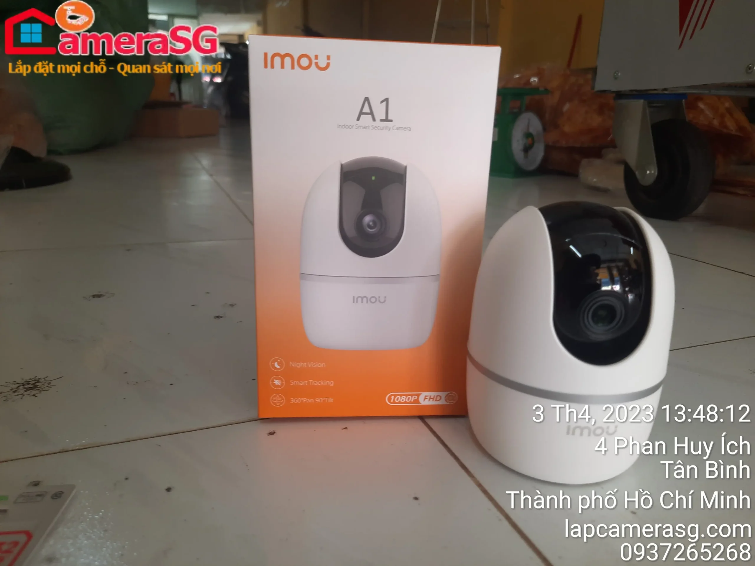 Camera wifi không dây Tân Bình