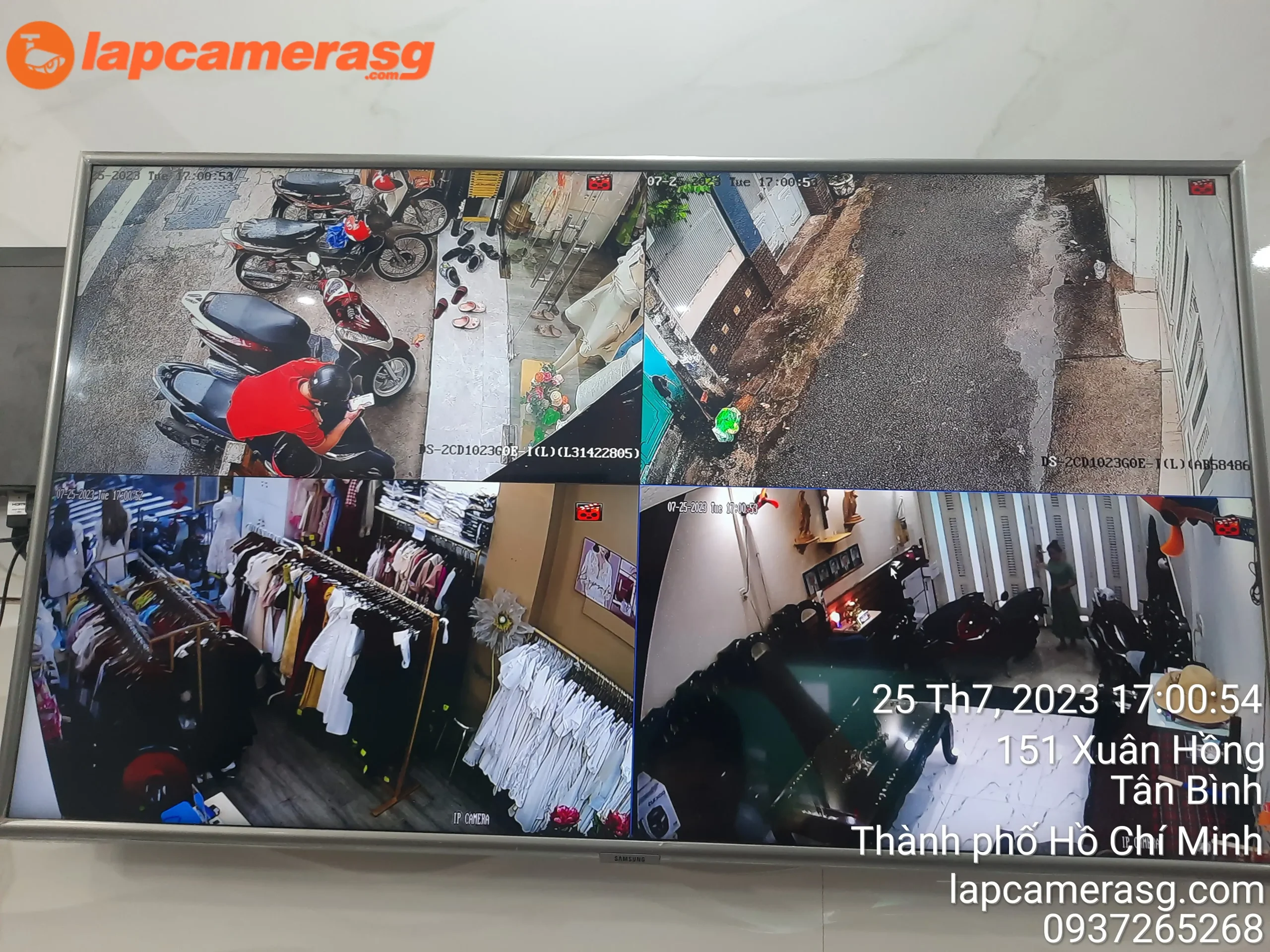 Chuyên lắp camera Tân Bình