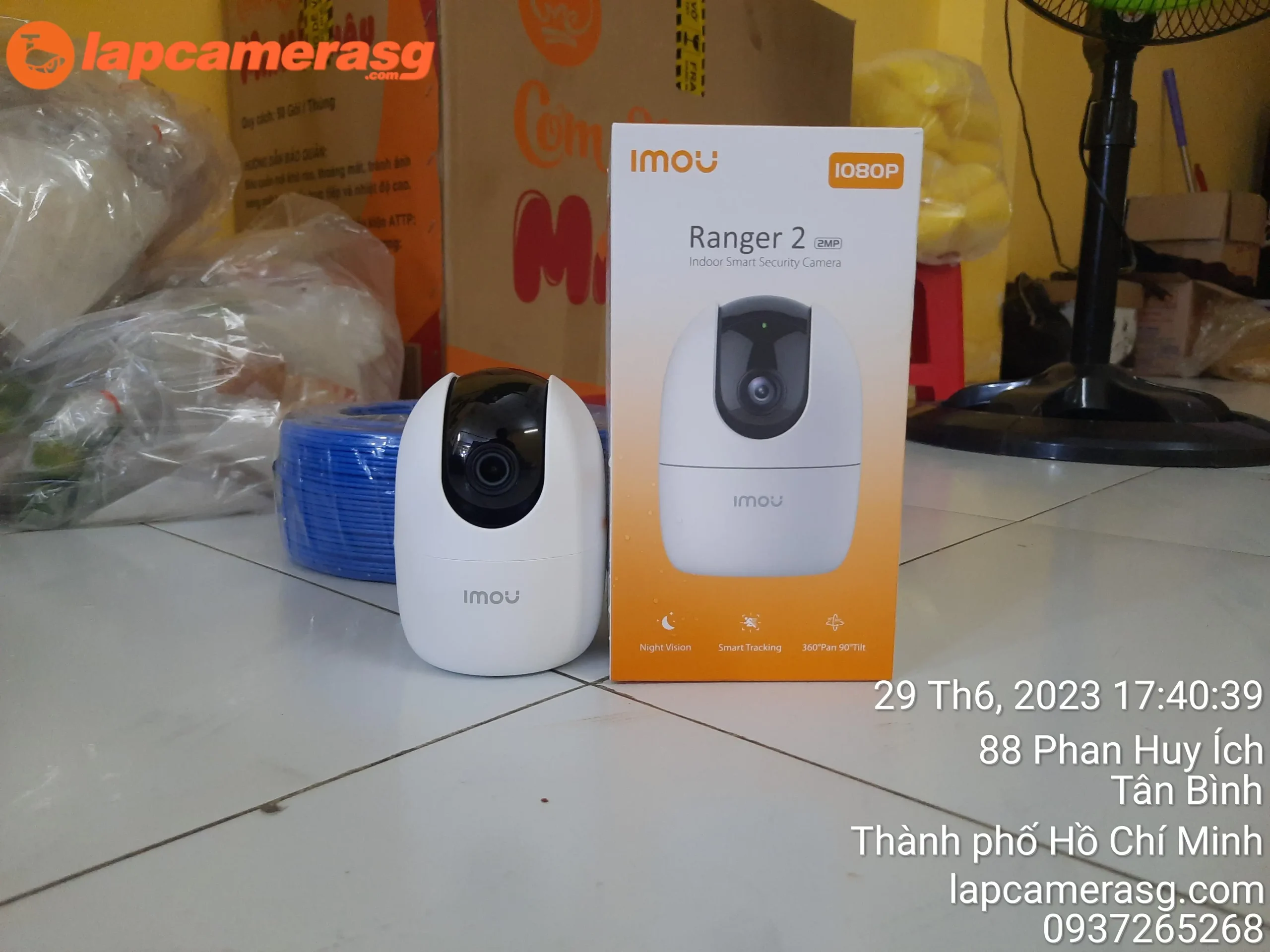 Lắp camera Tân Bình uy tín