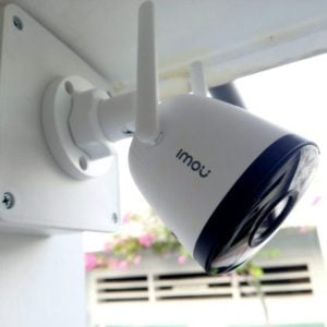 Lắp Camera Wifi Imou F42P tích hợp mic