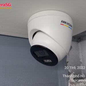 Camera ip Hikvision DS-2CD1327G0-L ban đêm có màu