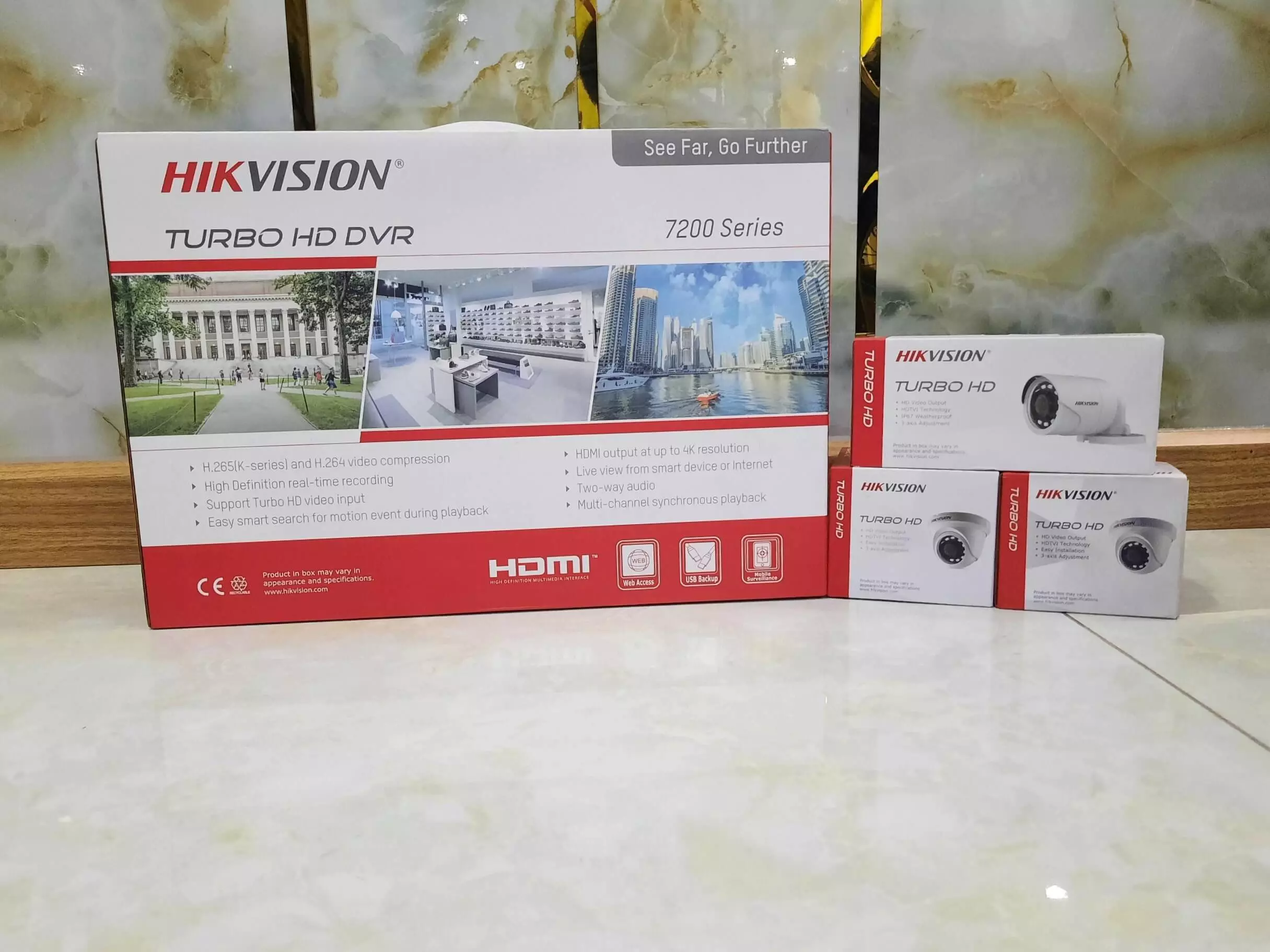 Bộ 3 camera Hikvision 1080P