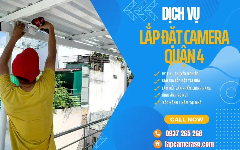 Lắp đặt camera quận 4 HCM
