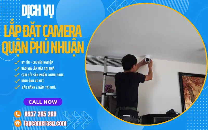 Lắp đặt camera quận Phú Nhuận HCM