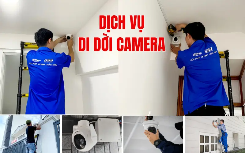 Dịch vụ di dời camera tại nhà